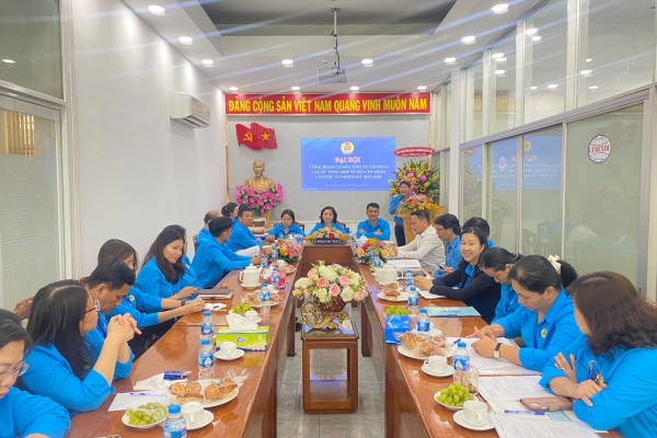 ĐẠI HỘI CÔNG ĐOÀN CÔNG TY CỔ PHẦN VẬT TƯ TỔNG HỢP TP.HCM LẦN THỨ VI, NHIỆM KỲ 2023 – 2028